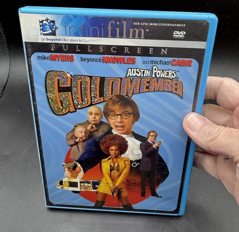 Austin Powers in Goldmember (DVD, 2002, Full Frame Infinifilm Series) Tested -4